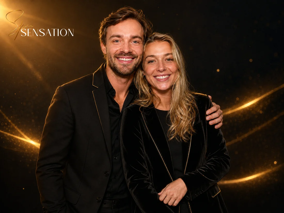 Twee gasten in een custom thema in de huisstijl van Spin Sensation, goud op donker, gemaakt met de AI photobooth
