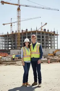 AI-thema Construction Worker