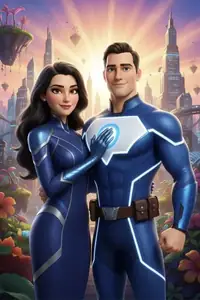 AI-thema Disney/Pixar 3D Animated