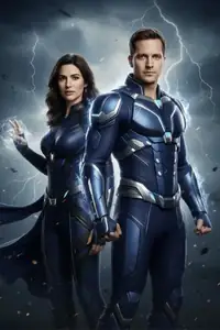 AI-thema Epic Movie Poster CGI