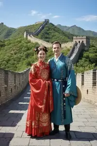 AI-thema Great Wall of China