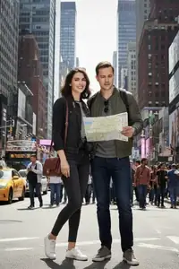 AI-thema New York Cityscape