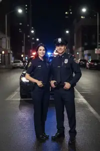 AI-thema Police Officer