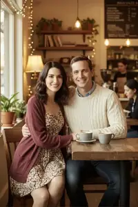 AI-thema Romantic Comedy Lead