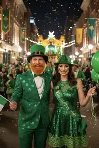 AI-thema St. Patrick's Day