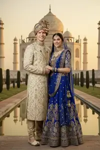 AI-thema Taj Mahal