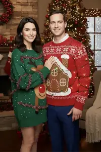 AI-thema Ugly Holiday Sweater